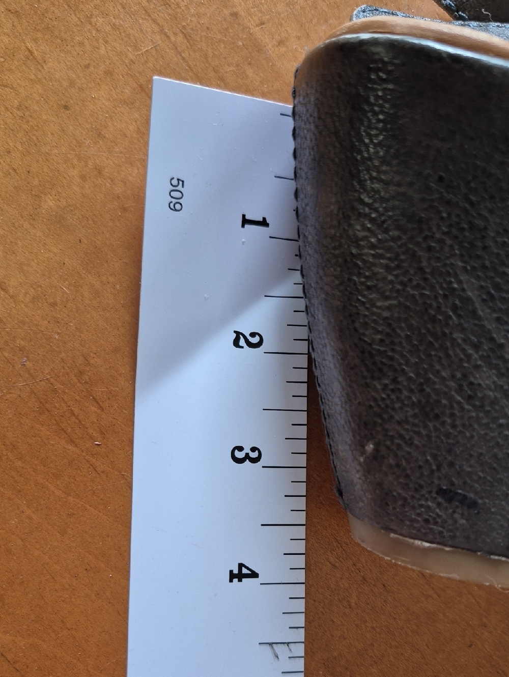 Kork-Ease Gray Platform Sandal with Buckle Strap. Size 9. - Picture 9 of 12